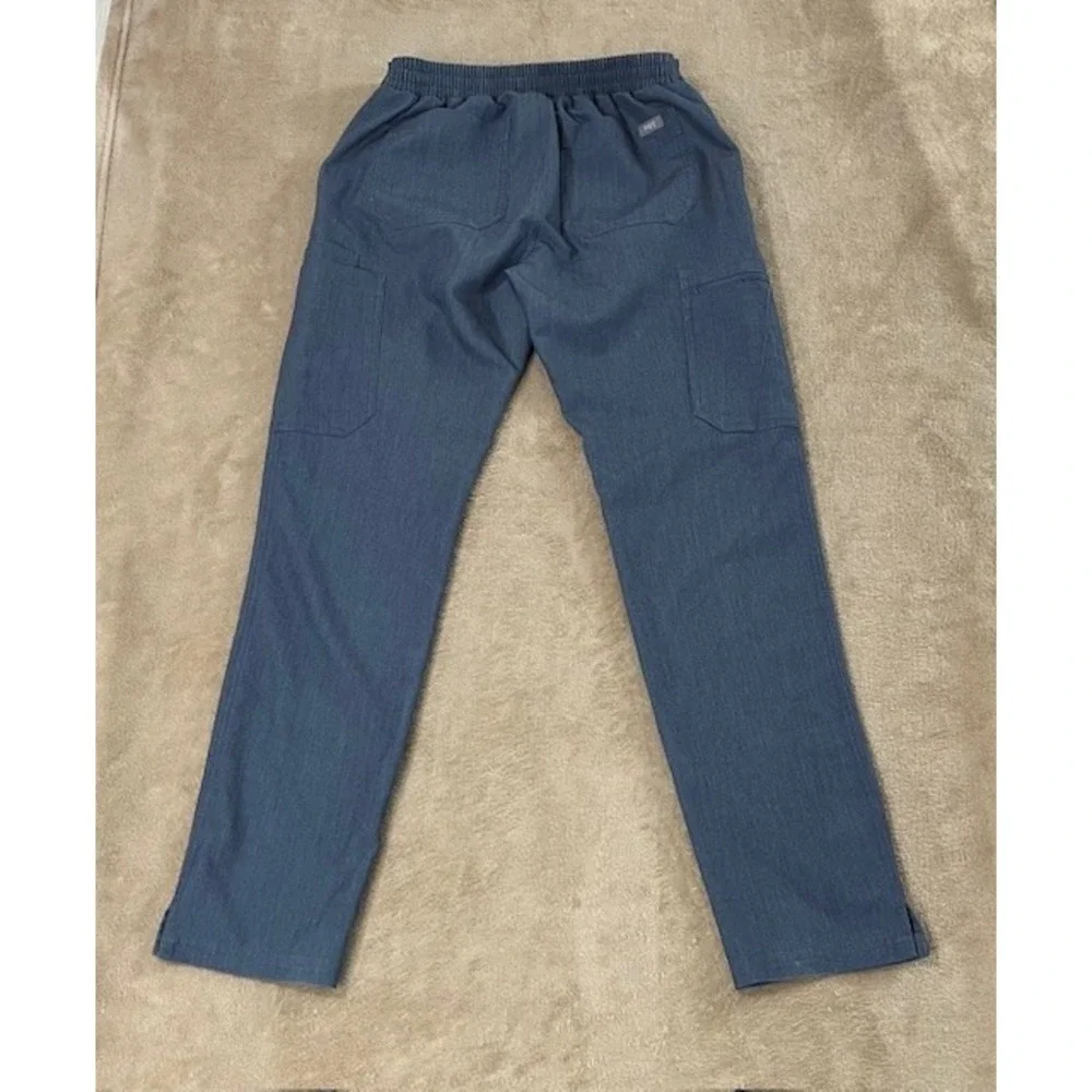 Figs pants women's size XS blue Cargo Scrub‎ Pull On T2000R technical collection